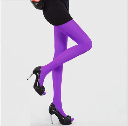 Mousse Texture Pantyhose 50d Colorful Velvet stockings Candy Color Pantyhose Wholesale women pantyhose