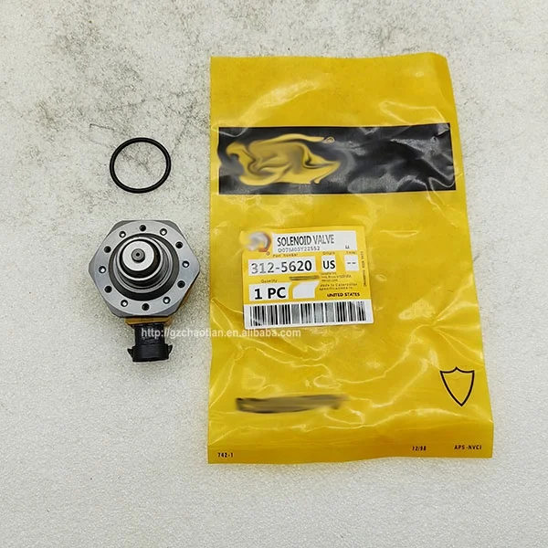 312-5620 Excavator Spare Parts Solenoid Valve 312-5620 for CAT 320D C6 C6.4 Excavator Solenoid Valves 3125620