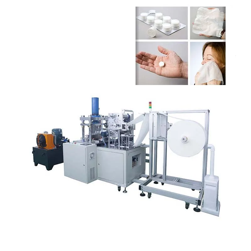 Custom logo cotton disposable compressed face towel strong absorbent soft and comfortable cleaning towel making machine
