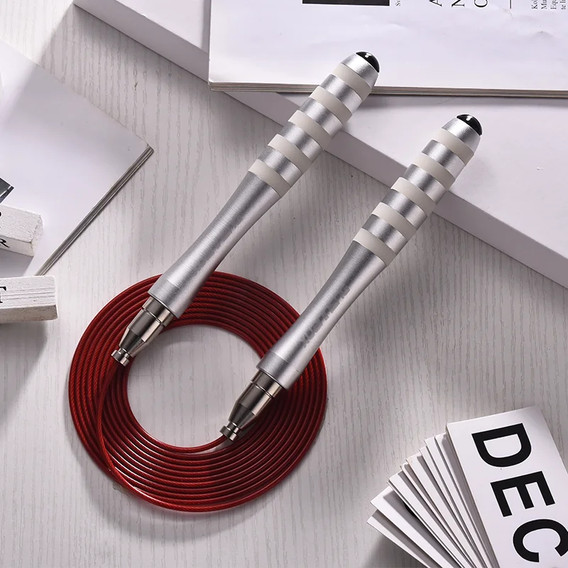 Cable New Best Outdoor Private Label Sport Jump Rope Fitness Training Weighted High Speed Skipping Jump Rope with Logo