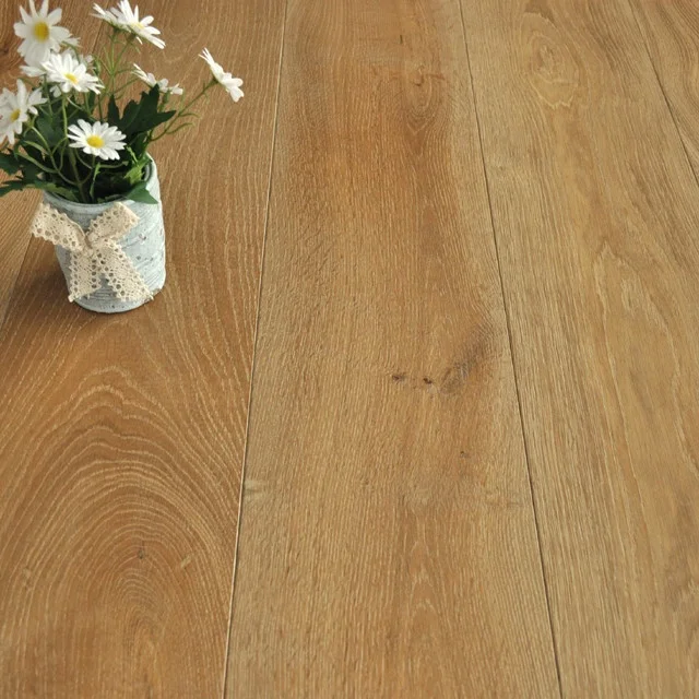 residential Click locked oak wood parquet flooring