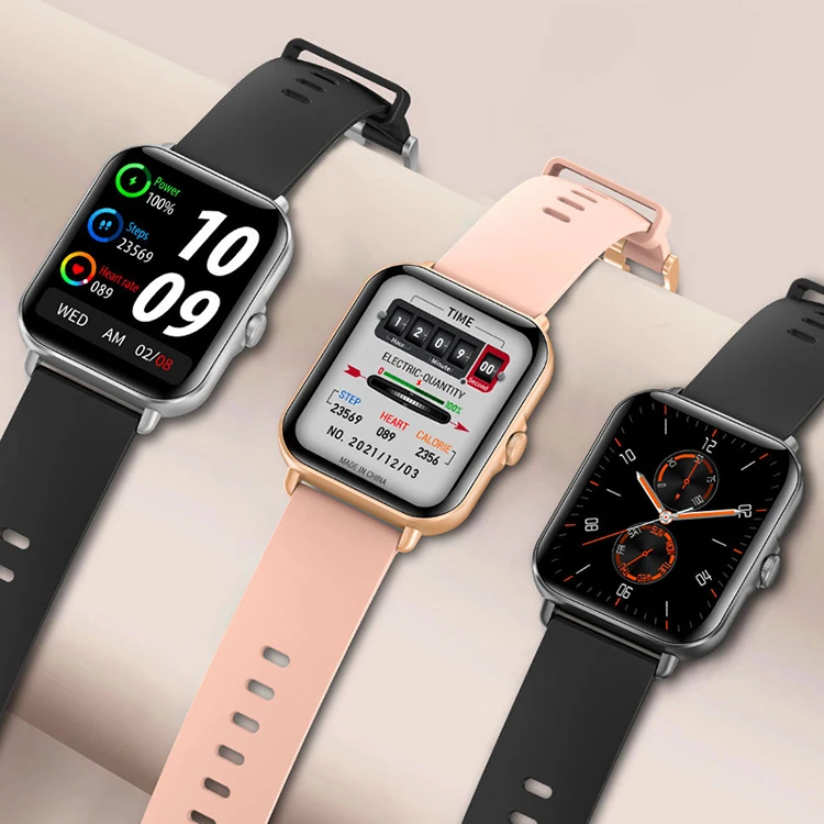 New L21 HD Call Voice Control Woman Smart Watches Blood Heart Monitor  Fashion Reloj Smart Watches