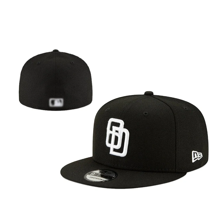 2024 new zjm 2024 Popular 6 panel flat brim 3d letter embroidered breathable non-fading fitted big head football snapback cap