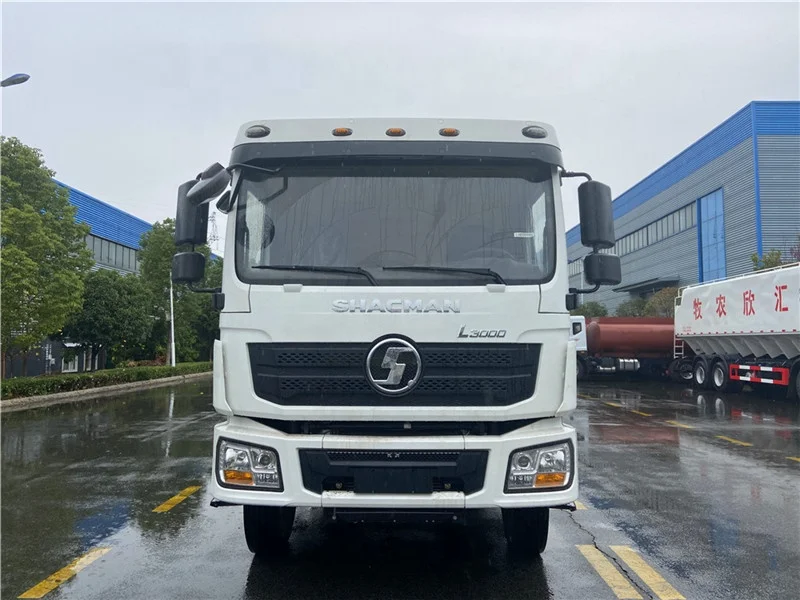 High Power 10-15 cubic meters Cleaning vacuum suction truck for SHACMAN
