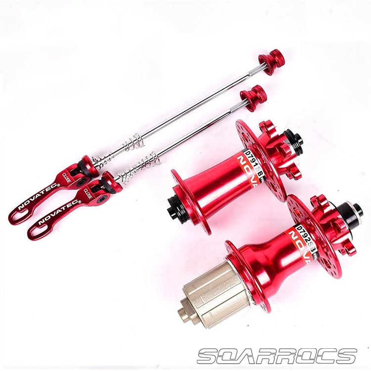  SoarRocs 430g Novatec D791SB D792SB Road/MTB дисковый тормозной концентратор сквозной осью 6 болтов 24 28 32 Отверстия MTB