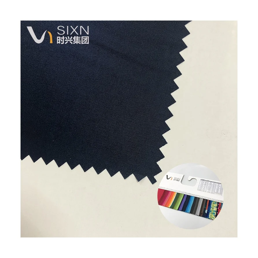 190T Polyester Taffeta Ready To Ship WR PU Coated 450mm Black Iris 19-3921 TCX Bag Lining Fabric