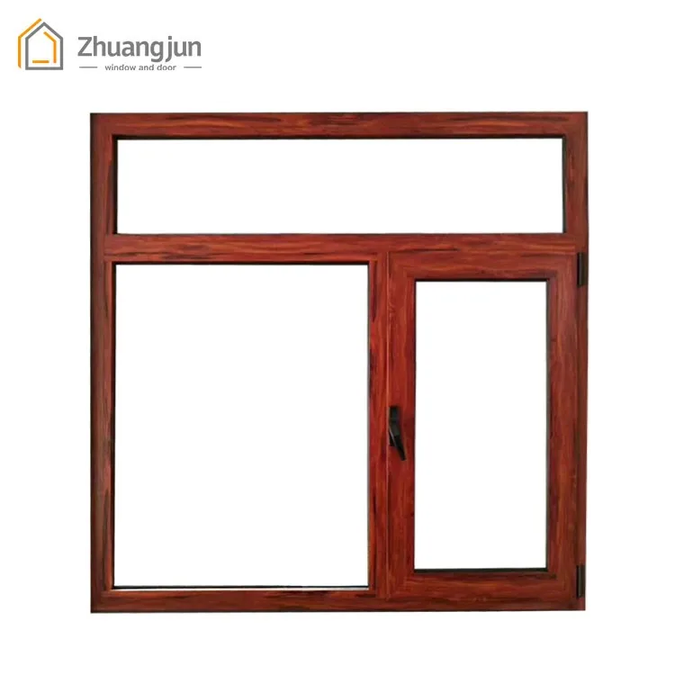 Factor Low Price Double Glass Aluminum Casement Window China 20 Years Quality Guarantee for The Aluminum Window Frame; Vertical