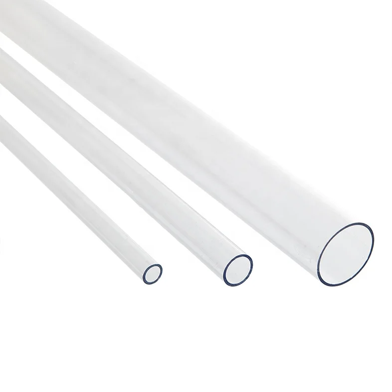 
High Quality Customized Diameter Transparent Clear Plastic Polycarbonate Long Tube 