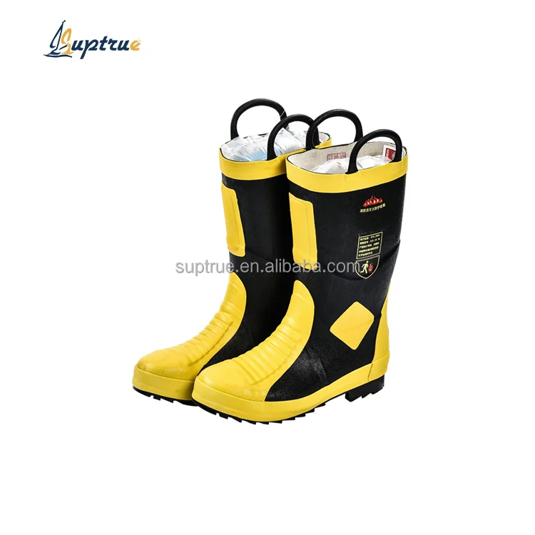 Fire protection boots Emergency rescue Fire protection boots prevention fireman fire fighting boots