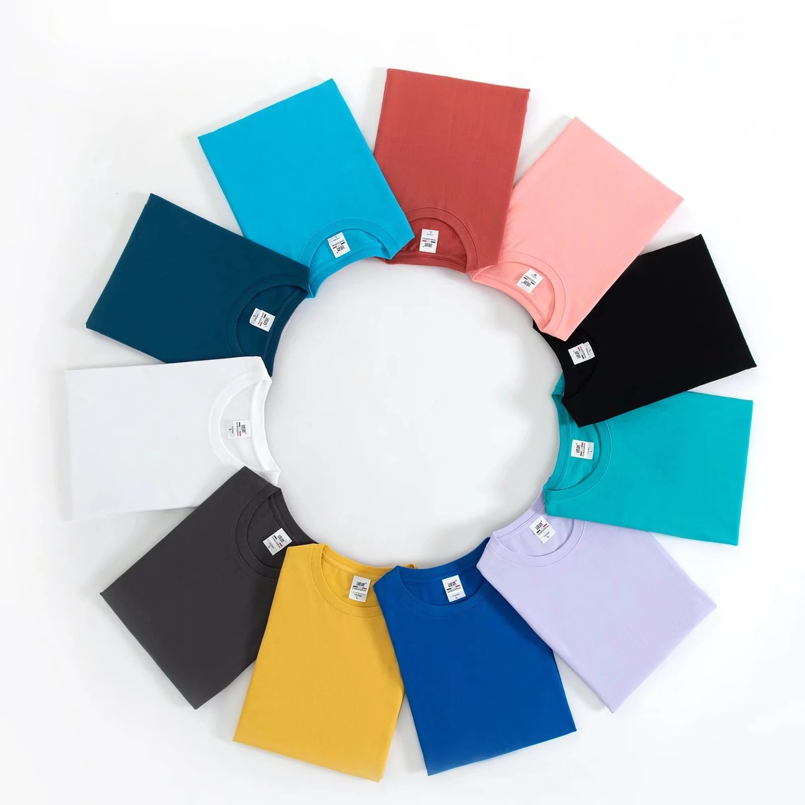 Pima 100% Cotton 220GSM Soft Luxury Organic Comfort Colors Personnalised Blank Private Label Brand Wholesale Mens T shirt