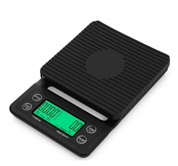 
electronic weighing kitchen coffee scale with timer function 