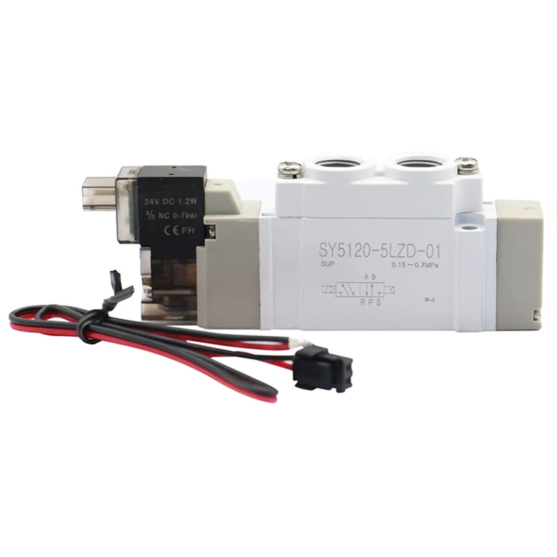 SY5120-5LZD-01 SY5220 SY5320 SY5420 SY5520 pneumatic smc type electric control solenoid valve
