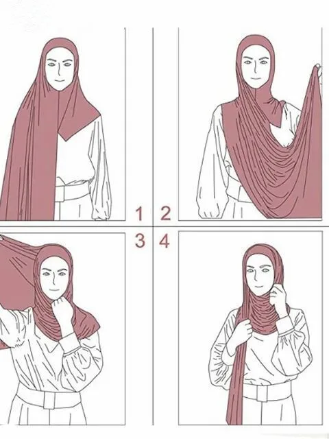 Custom High quality instant model jersey hijab ready to wear scarf shawls stretchy premium jersey scarf instant hijab