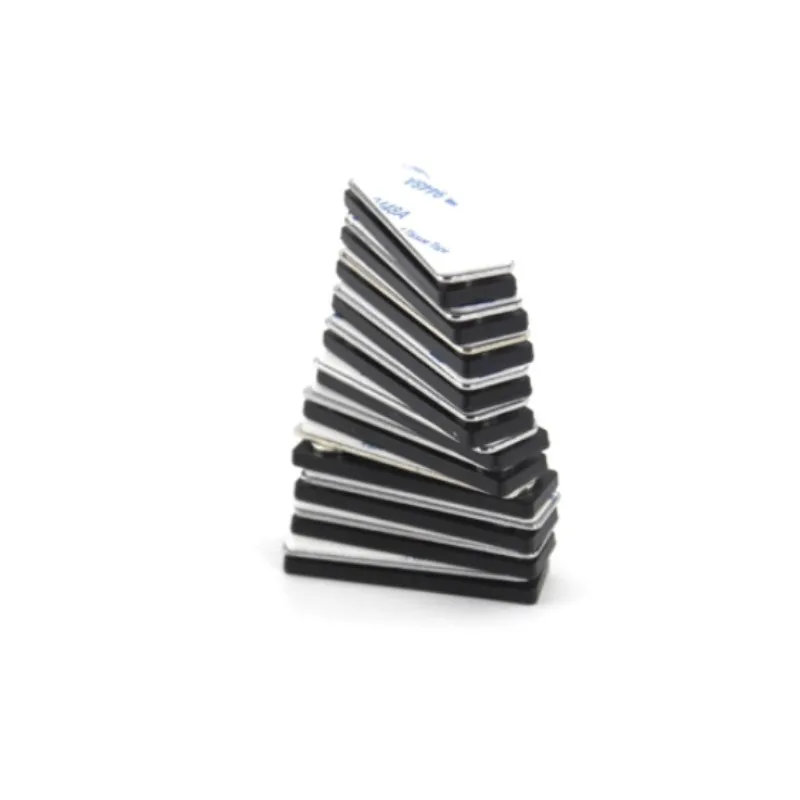 customized small tags magnet name badges on employee chest