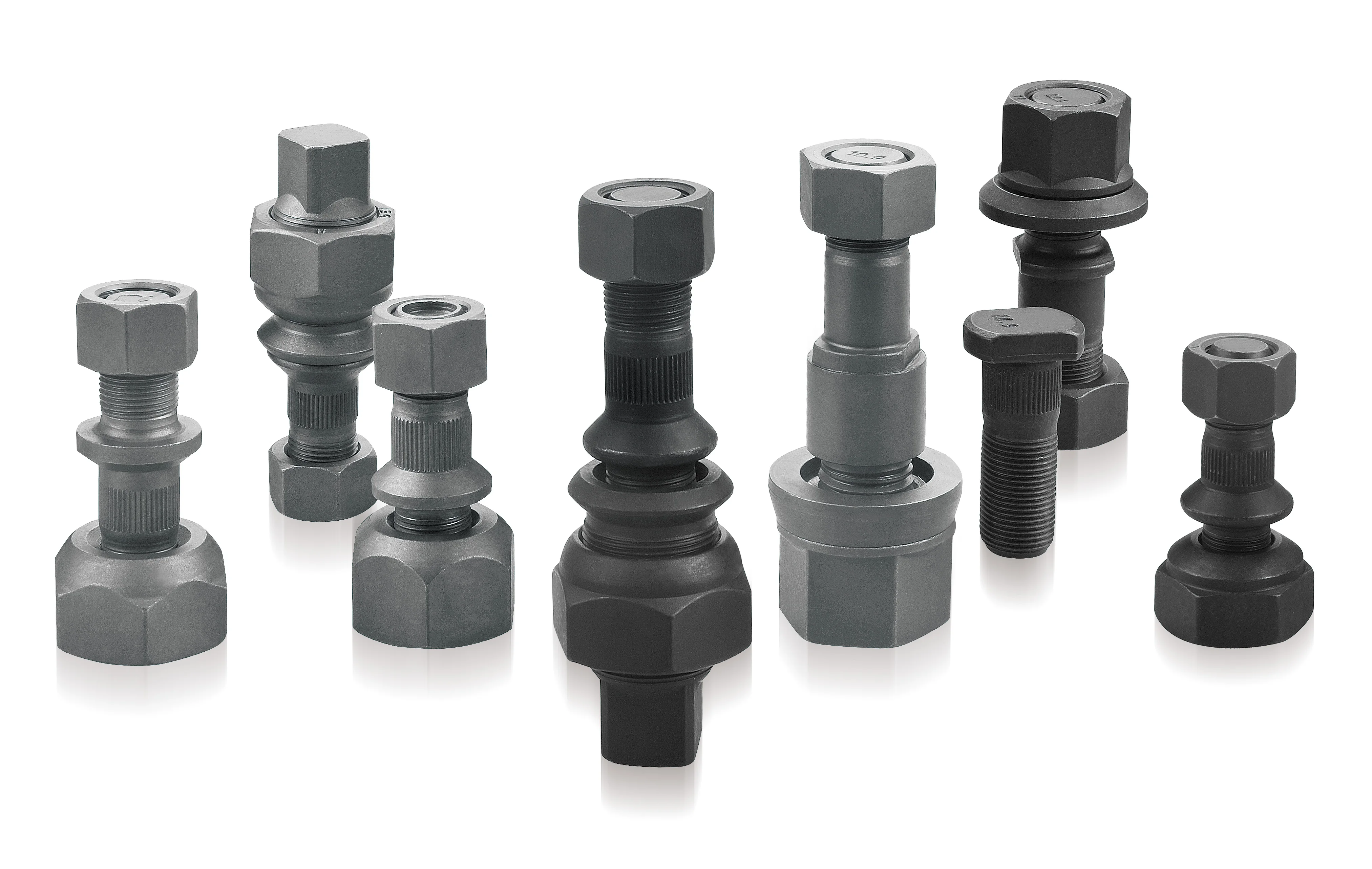 Wheel bolt MITSUBISHI Canter FE111 Front M19X1.5/19X1.5X77 for Japanese heavy truck