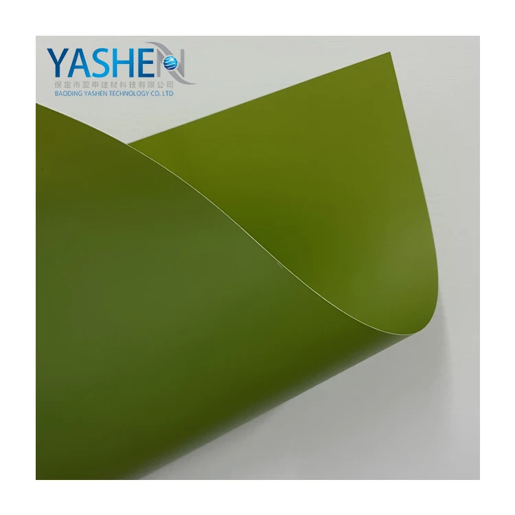 Green Embossed Rigid PVC Film for Christmas Trees Leaves