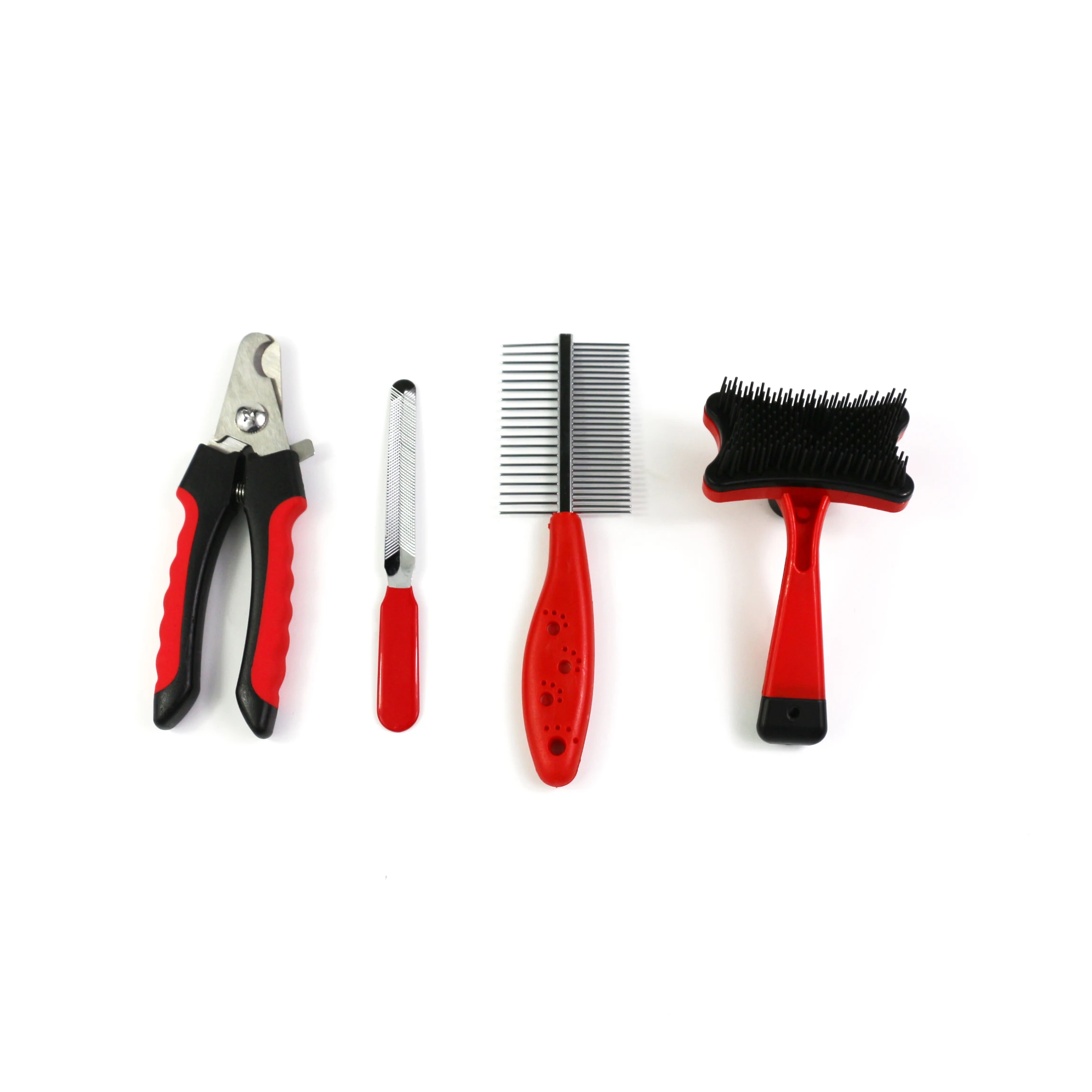  Wholesale High quality Christmas dog comb pet grooming set for