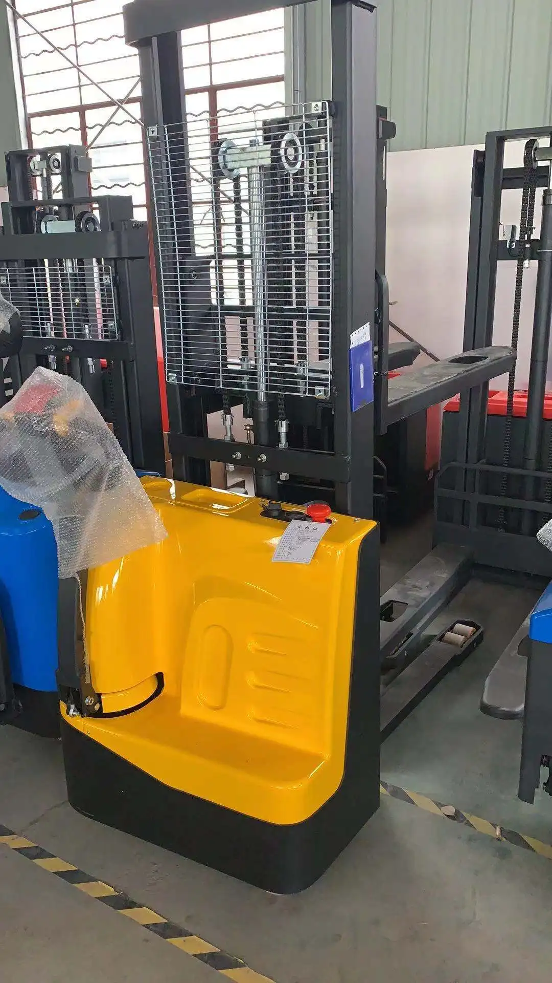 electric walkie stacker forklift electric pallet stacker