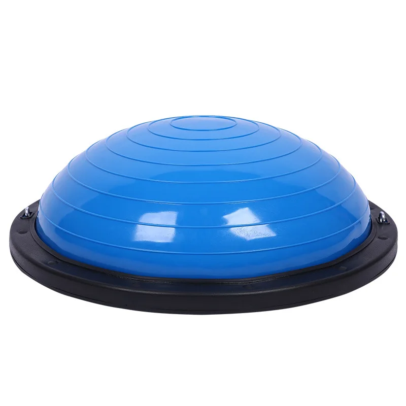 Conway YGB004 Hot Sale Inflatable Hemisphere Fitness Wave Speed Training Balance Ball Half Ball with Resistance Band