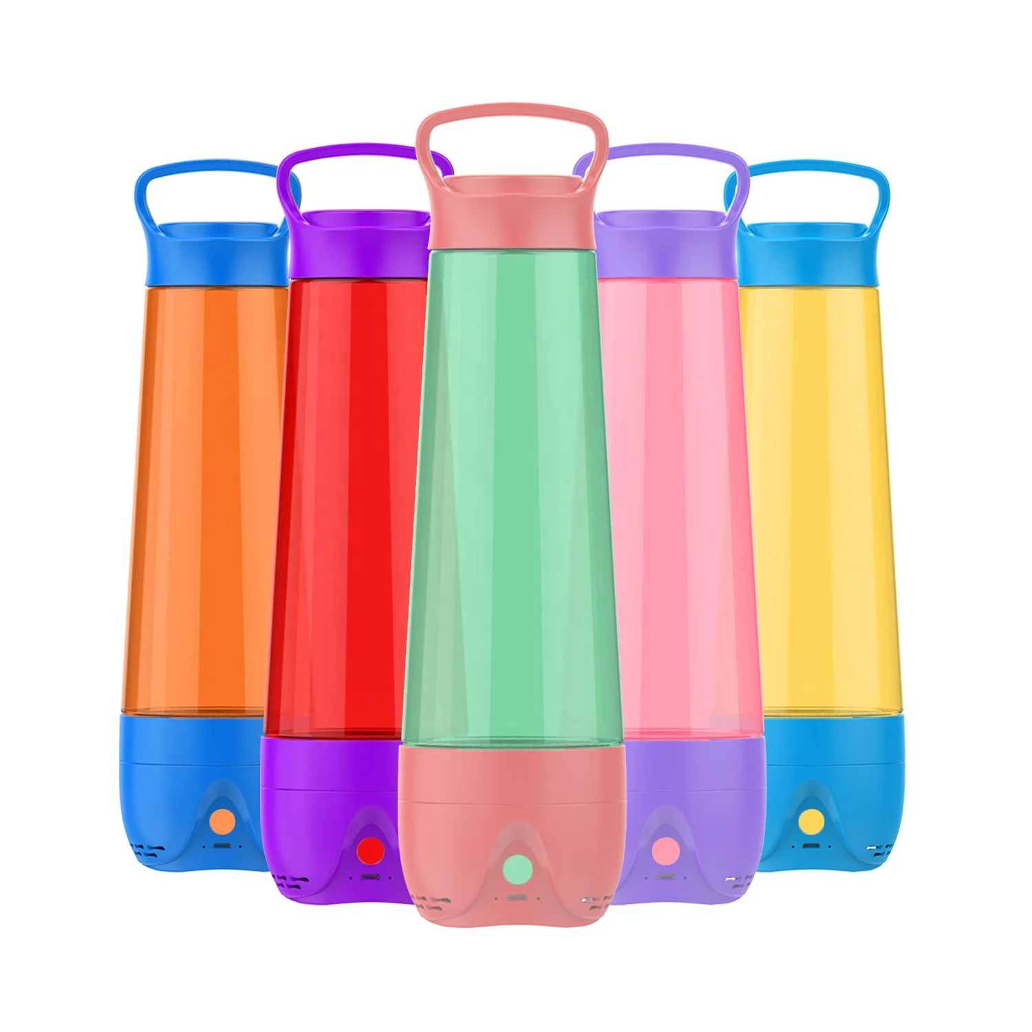 Outdoor Bluetooth Speaker Water Bottle 25oz Tritan Smart Portable Camping Water Cup with Music Playback