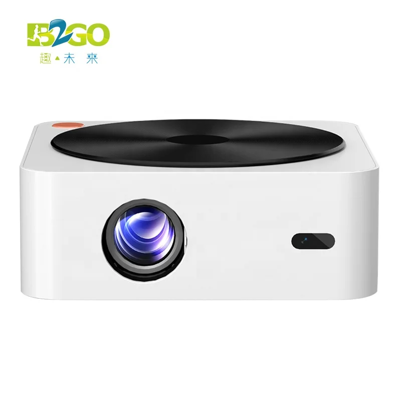 Wholesale BK8 Android 4K Projector Portable Mini Multimedia Digital Projector Dual band wifi with Android build in Speakers