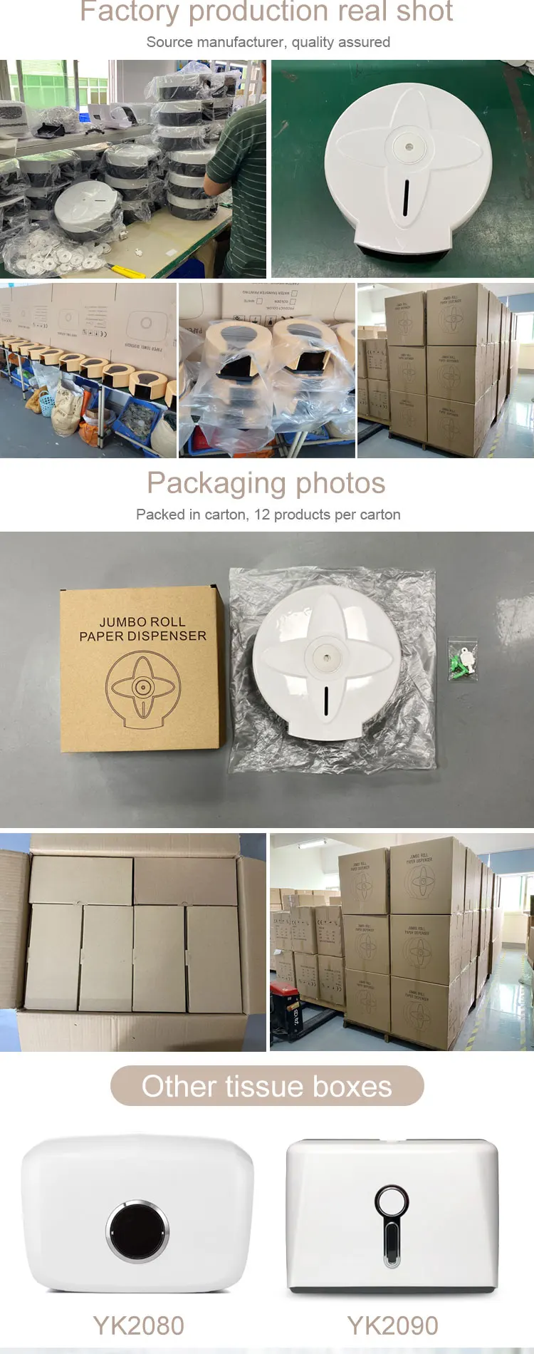 ABS Plastic hang on wall roll cheap price restaurant hand towel paper dispenser