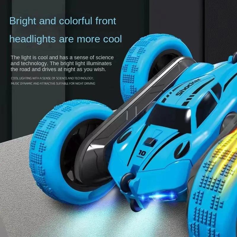 Juguetes High Speed Stunt Rc Car Drift Buggy 360 Degree Rotating Rock Climbing RC Car