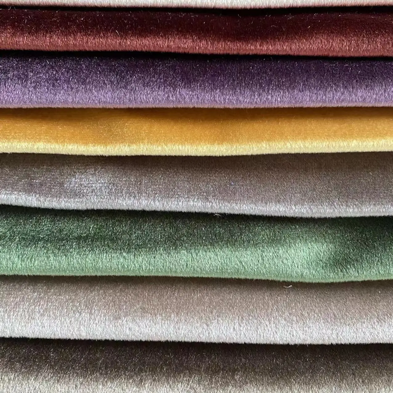 Factory sale 100% Polyester Holland velvet fabric upholstery velvet fabric for curtain fabric textile