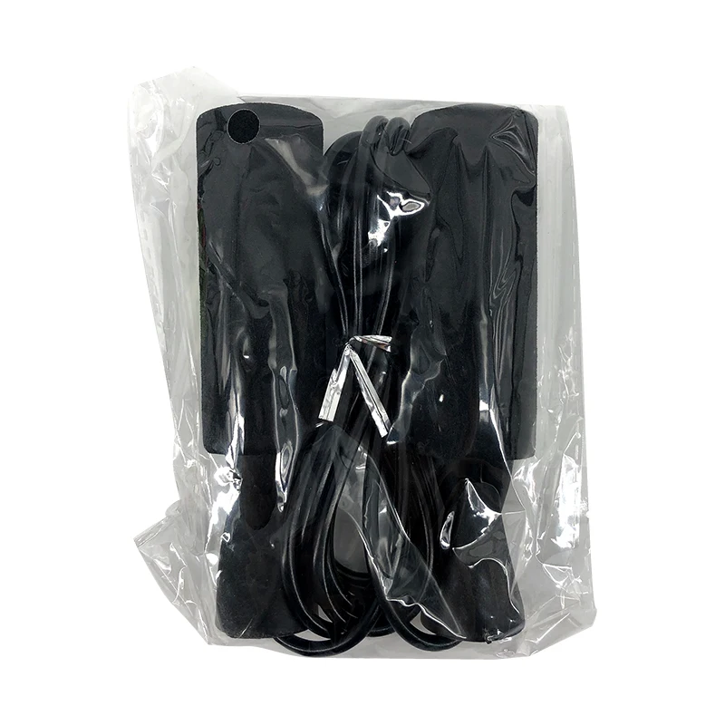 Factory custom sports sponge handle calculation skipping ropes durable jump rope