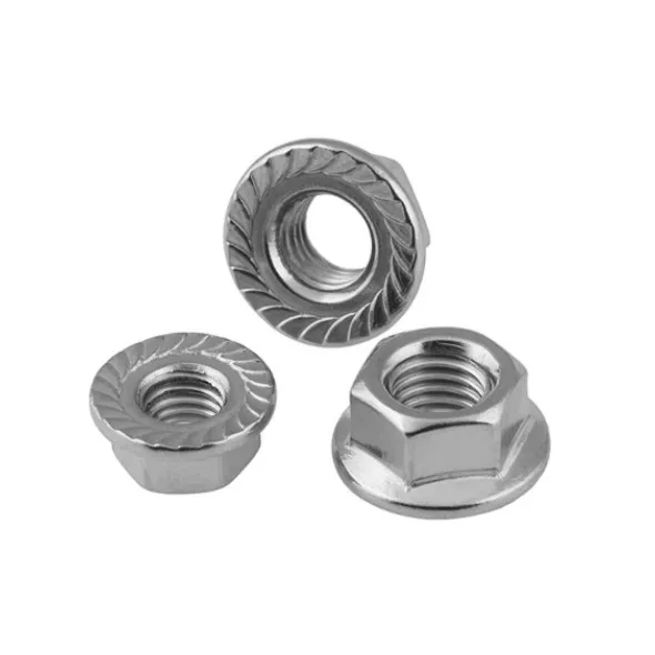 factory production Flange nut with Flange bolt DIN6923 Zinc plate High Quality Good price Surface treatment white yellow Black