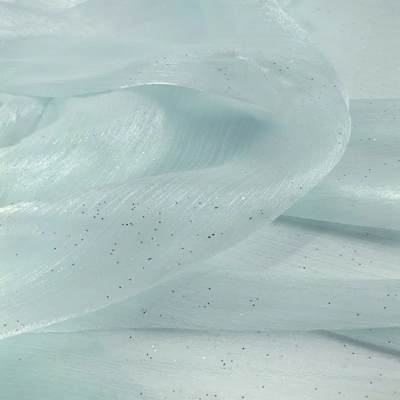 floral print thick mercury jacquard floral printed cotton heavy organza sheer fabric heart of organza