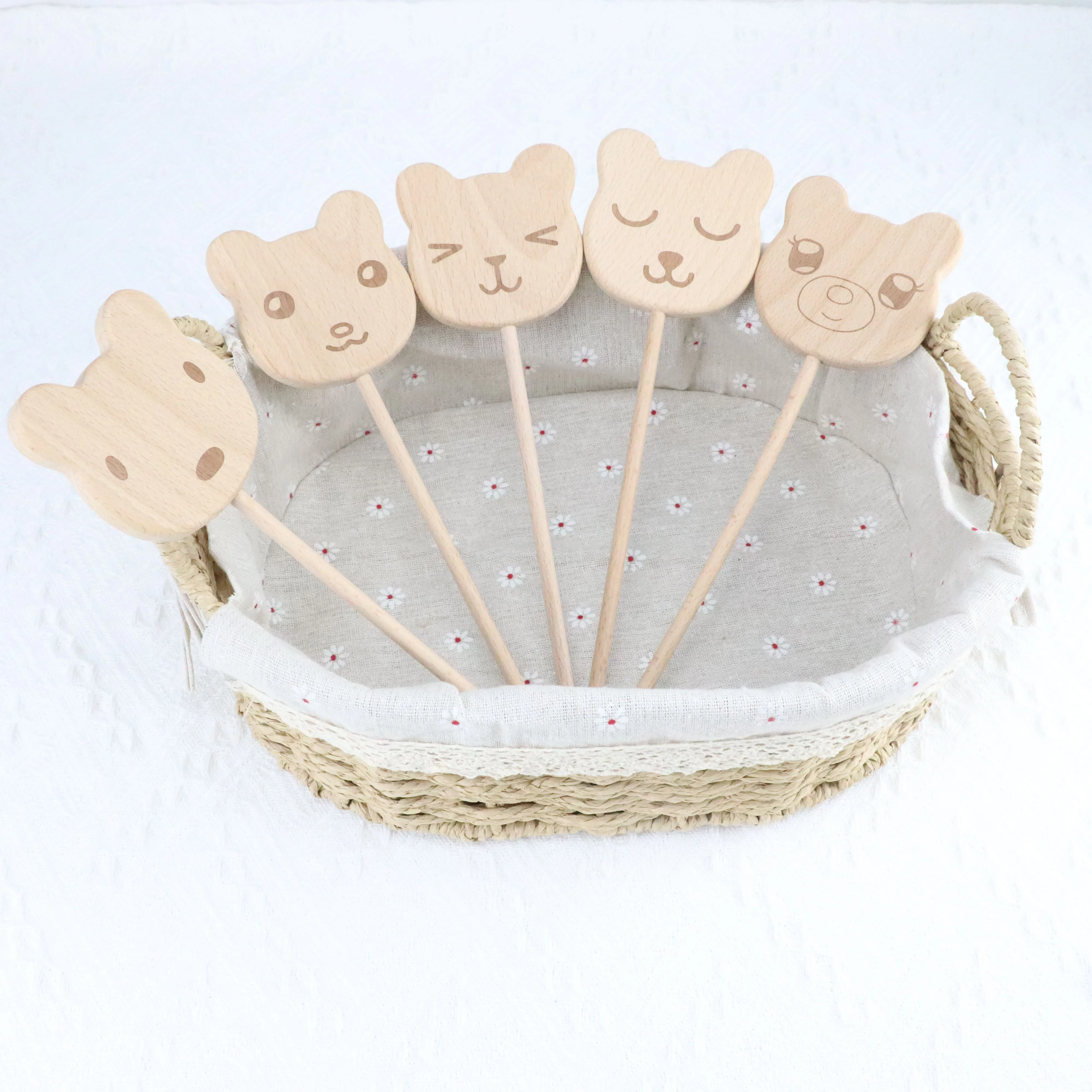 Customized Logo Fairy Accessories Art Crafts Princess Stick Christmas Unfinished Natural Kids Wood Star Magic Wand