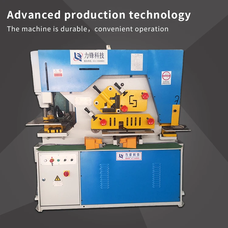 Heavy Duty Equipment Q35y-25 Iron Worker Machine Automatic Steel Punching Machine Hydraulic Ironworker