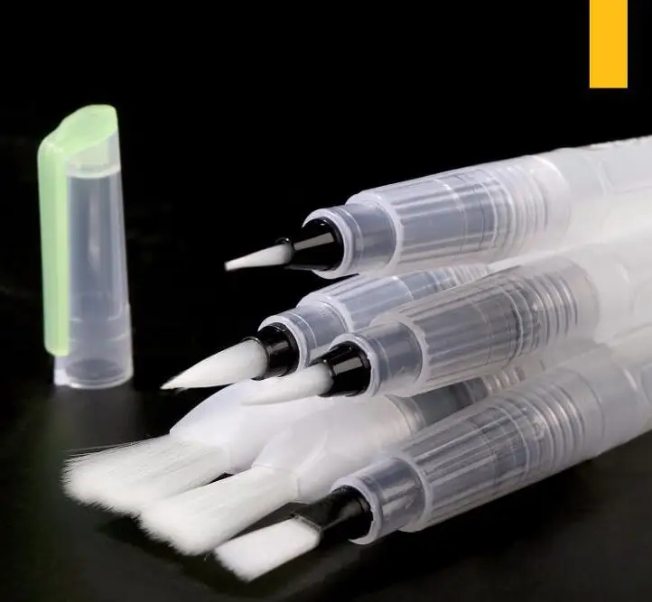empty graffiti marker Mess-Free water marker pen reusable stationery different nib refill water art craft paint diy brush pens