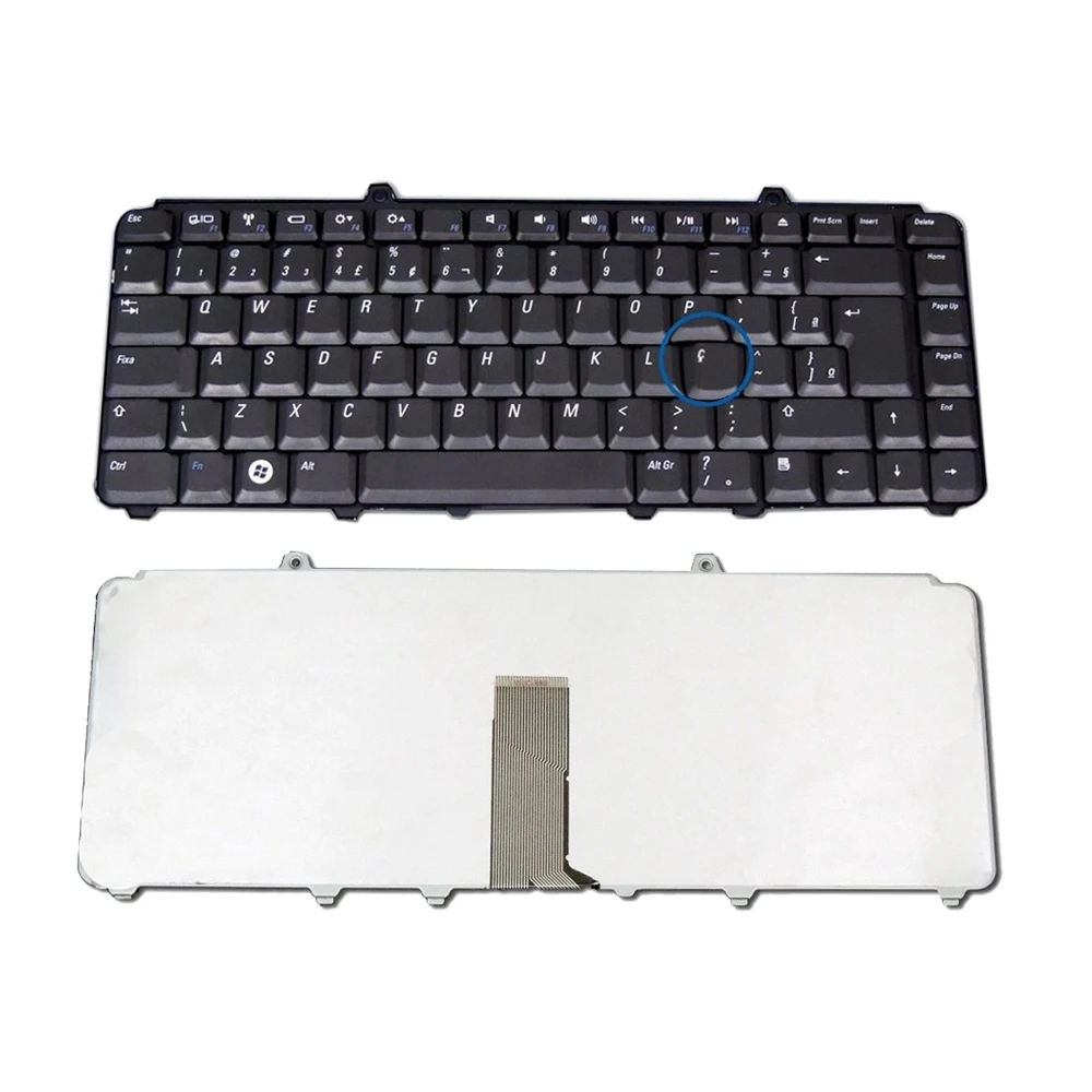New Computer Notebook Keyboard for Dell Vostro 1400 1500 Inspiron 1525 1545 1540 Br Tecaldo