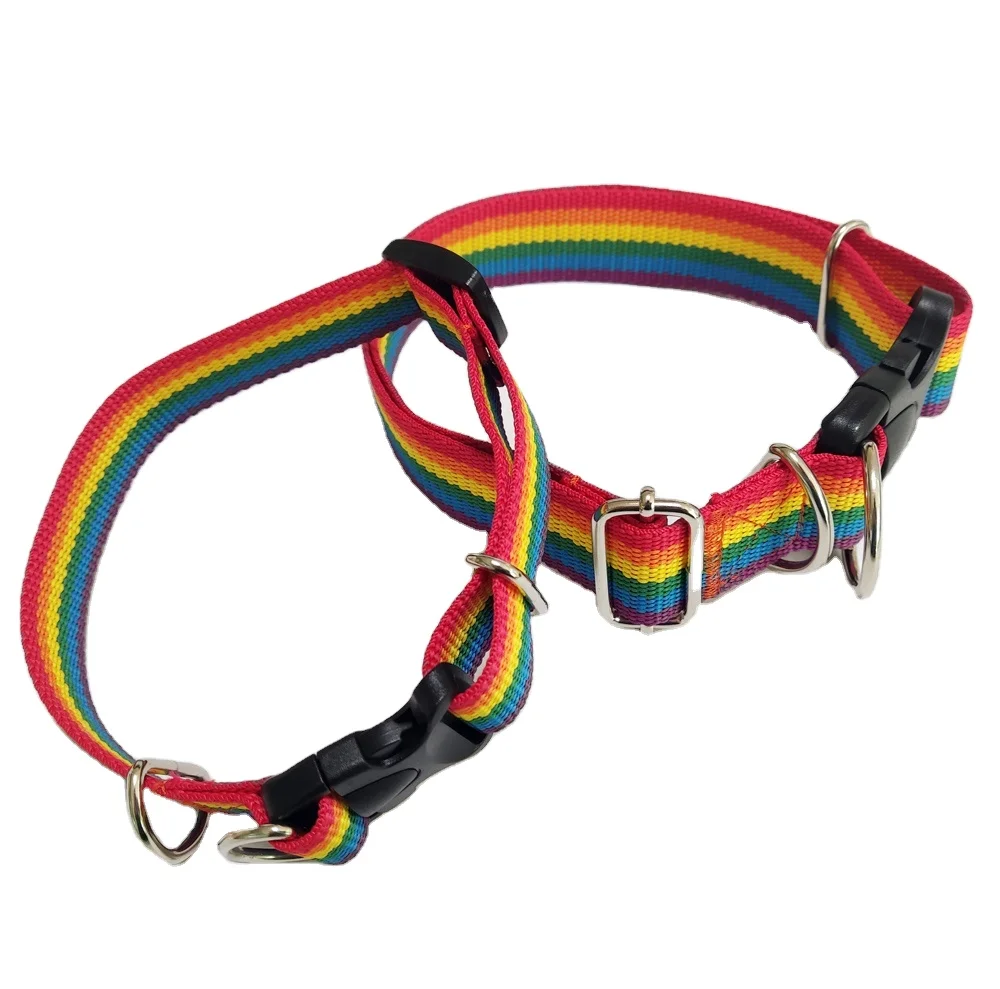 Wholesale Tactical Dog Collar Handle Durable Tactical Nylon Dog Collar Adjustable Training Collar For Large Dogs