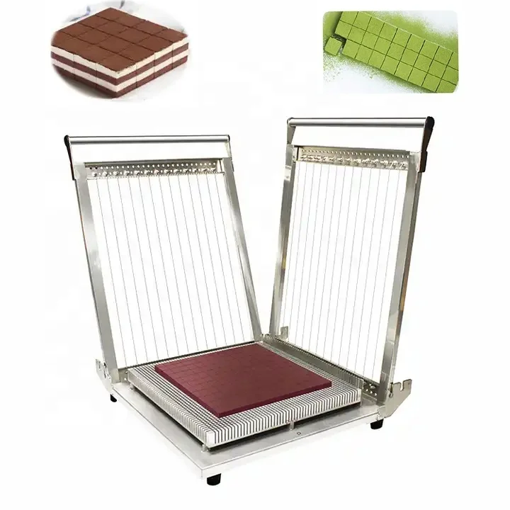 Single Knife Chocolate Cutter Machines Chocolate Cube Guitar Cutter Tool Single Arm Cutter