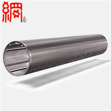 stainless steel micro V shape wedge wire wrapped screen