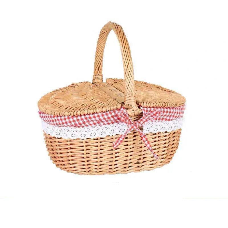 SanWei Minimalist Style Gift Baskets In Bulk Wicker  Picnic Basket  Wicker Baskets