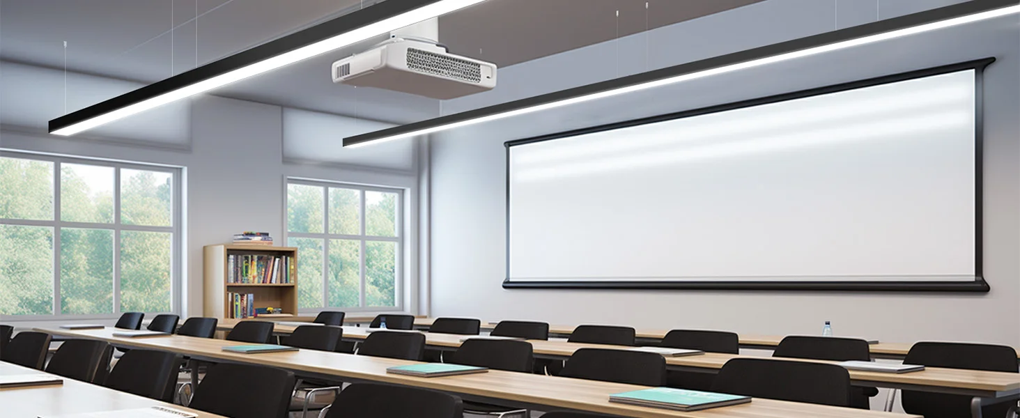 Mounted Pendant Hanging Line Trunking Optional Beam Angle Newest Modular Lighting System Continuous Led Linear Trunking System