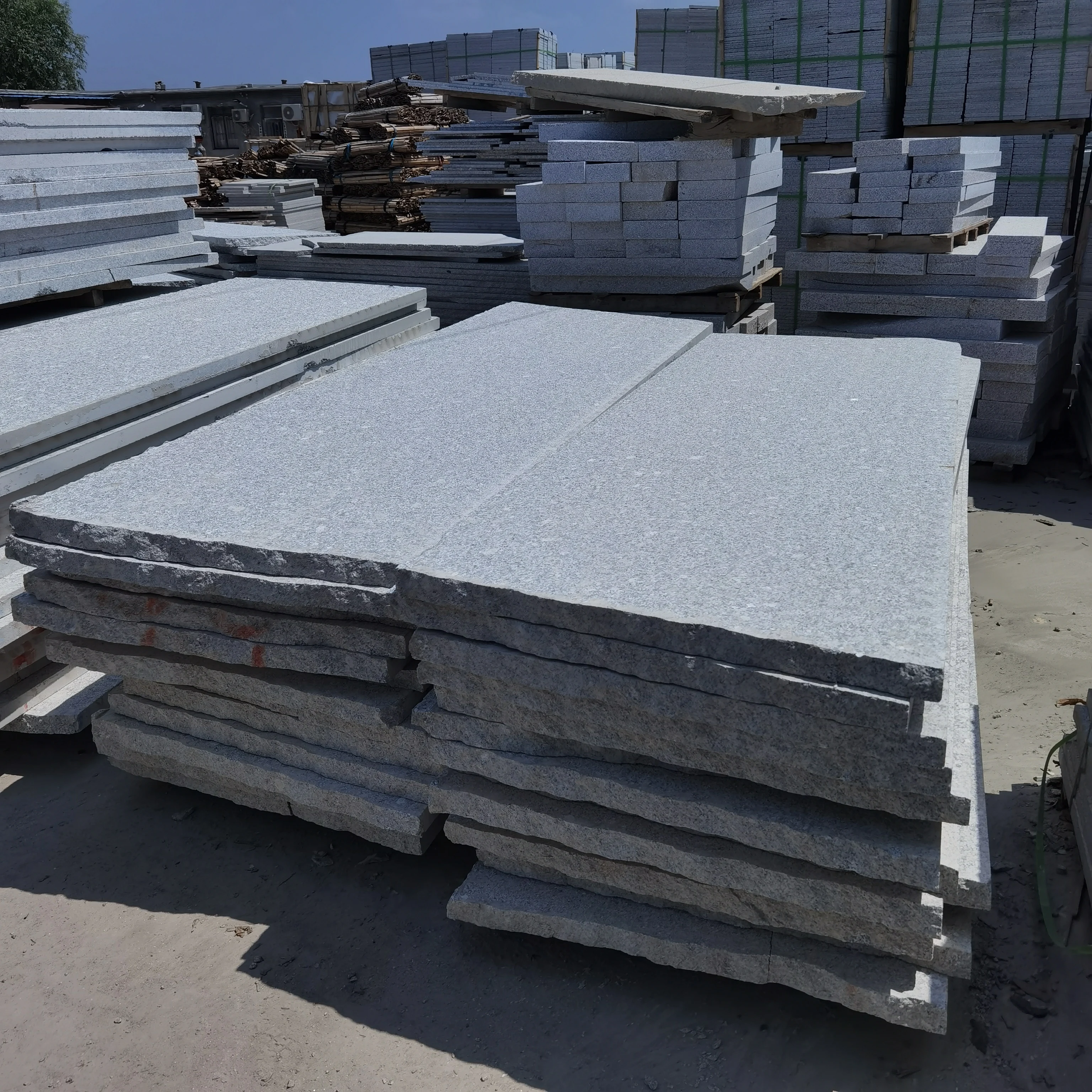 pearl flower white granite tiles 600x600  600x300mm slab granite cutting machine granite kitchen countertop