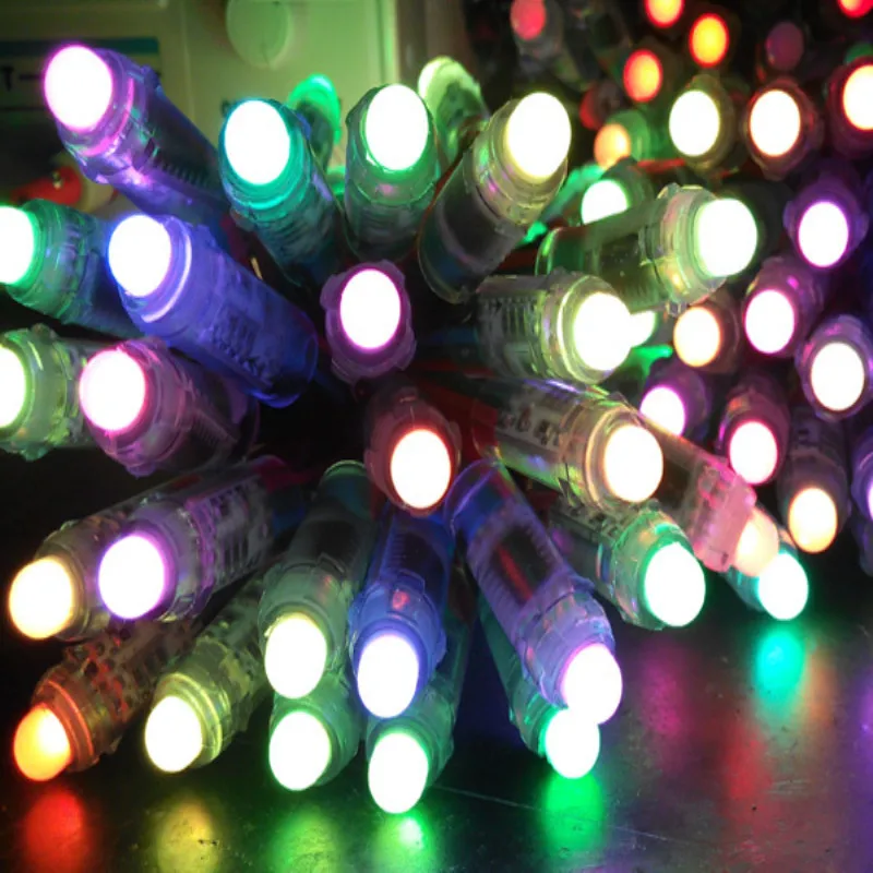 LED WS2811/UCS1903 Automatic address RGB Lights outdoor building decorative lighting DMX 3D Pixel module String lights