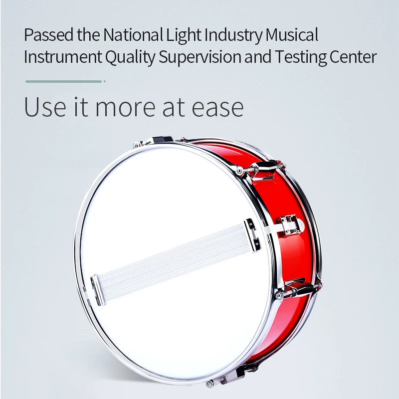 Entry Level Marching Snare Drum Set Instruments Acoustic Drums for Beginners Kids