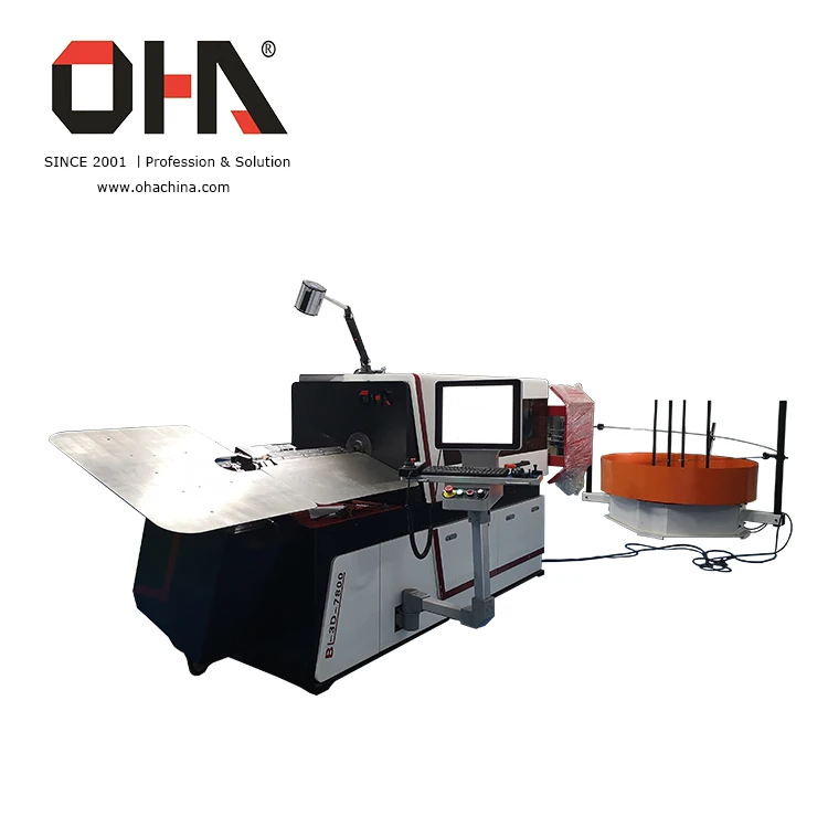 Multifunctional OHA-3D-7120 CNC 3D Wire Bending Machine