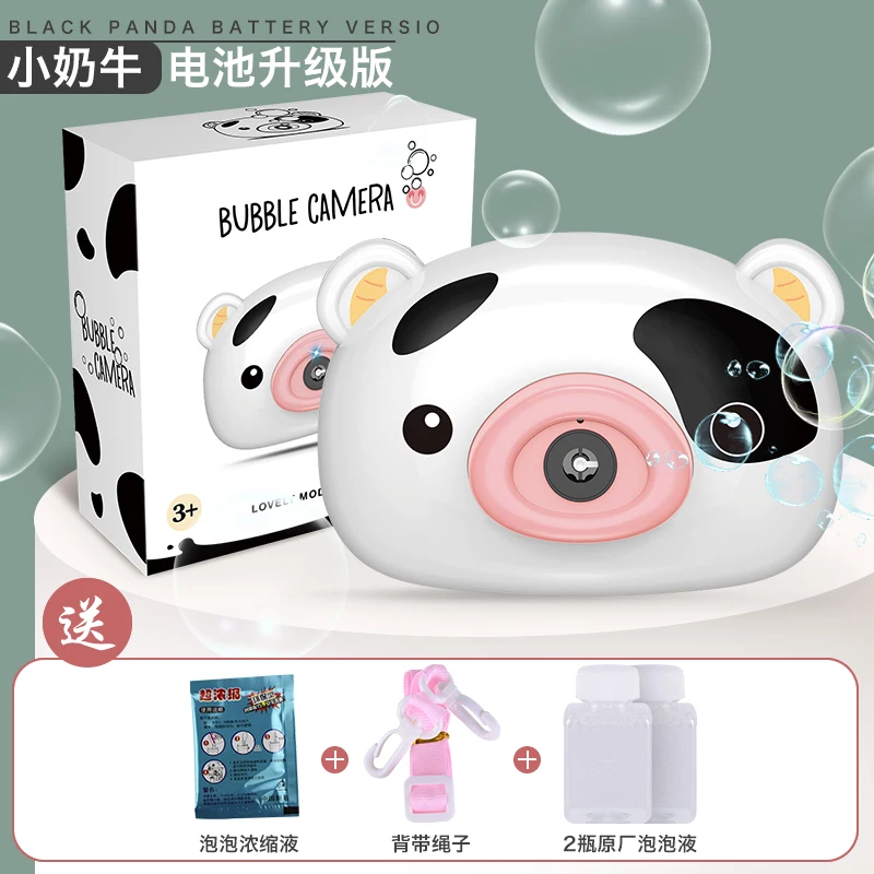 Bubble camera toy bubble Электрическая Автоматическая выдувная пузырчатая камера с освещением и музыкой детская