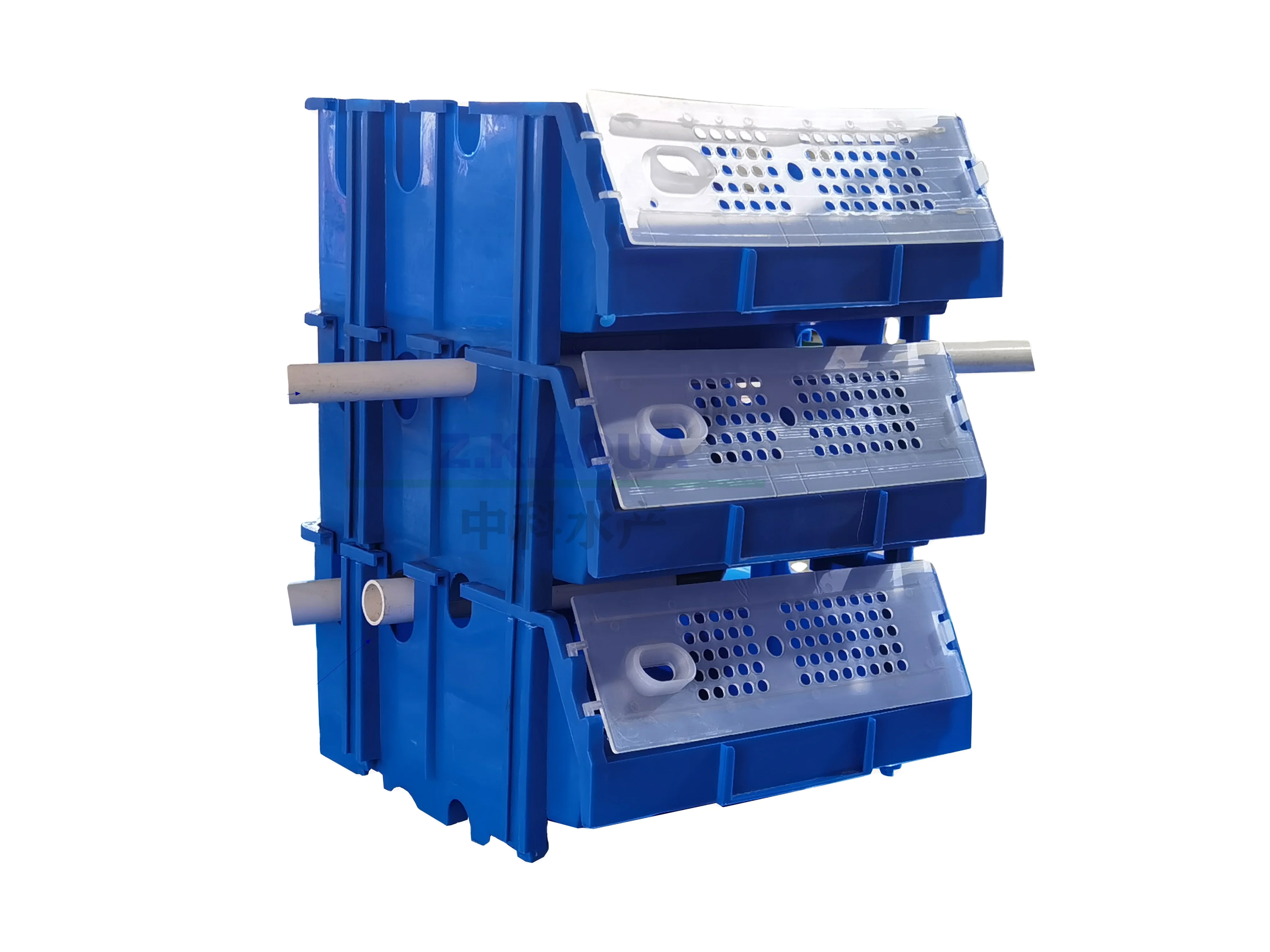 High quality PE plastic crab farming box  crab farming system