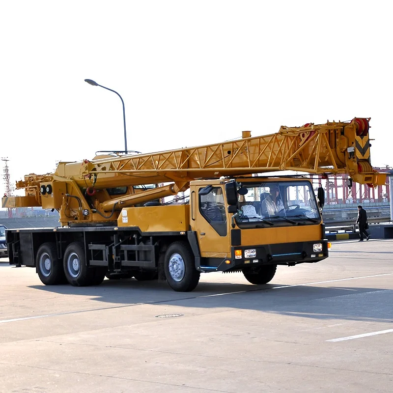 China Best Price tractor truck with crane 25 Ton QY25K5D hydraulic arm crane for trucks for Hot Sale