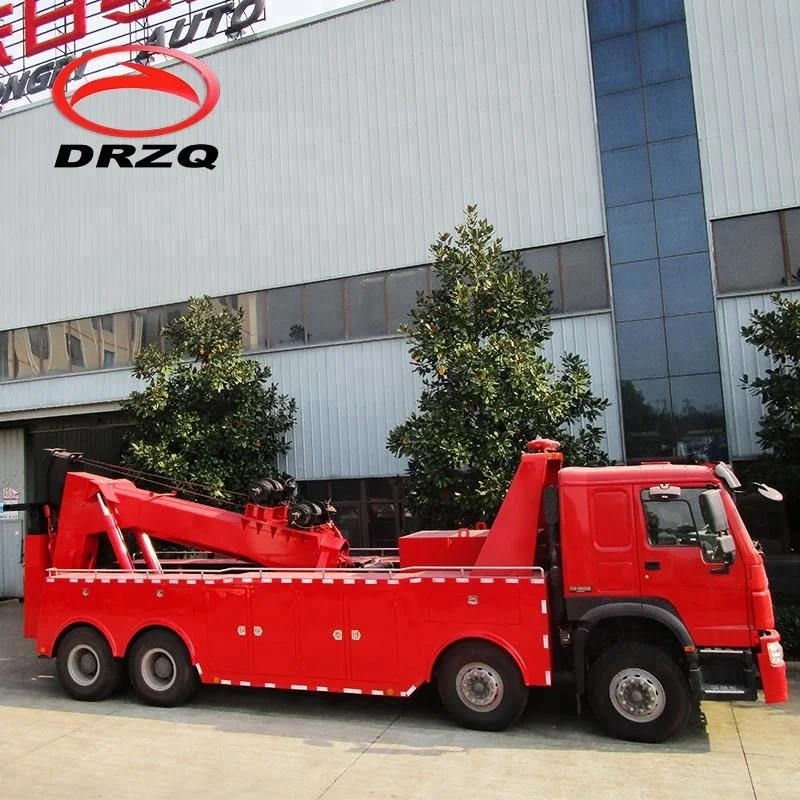 30T 40T 60T towing truck wrecker heavy duty tow truck