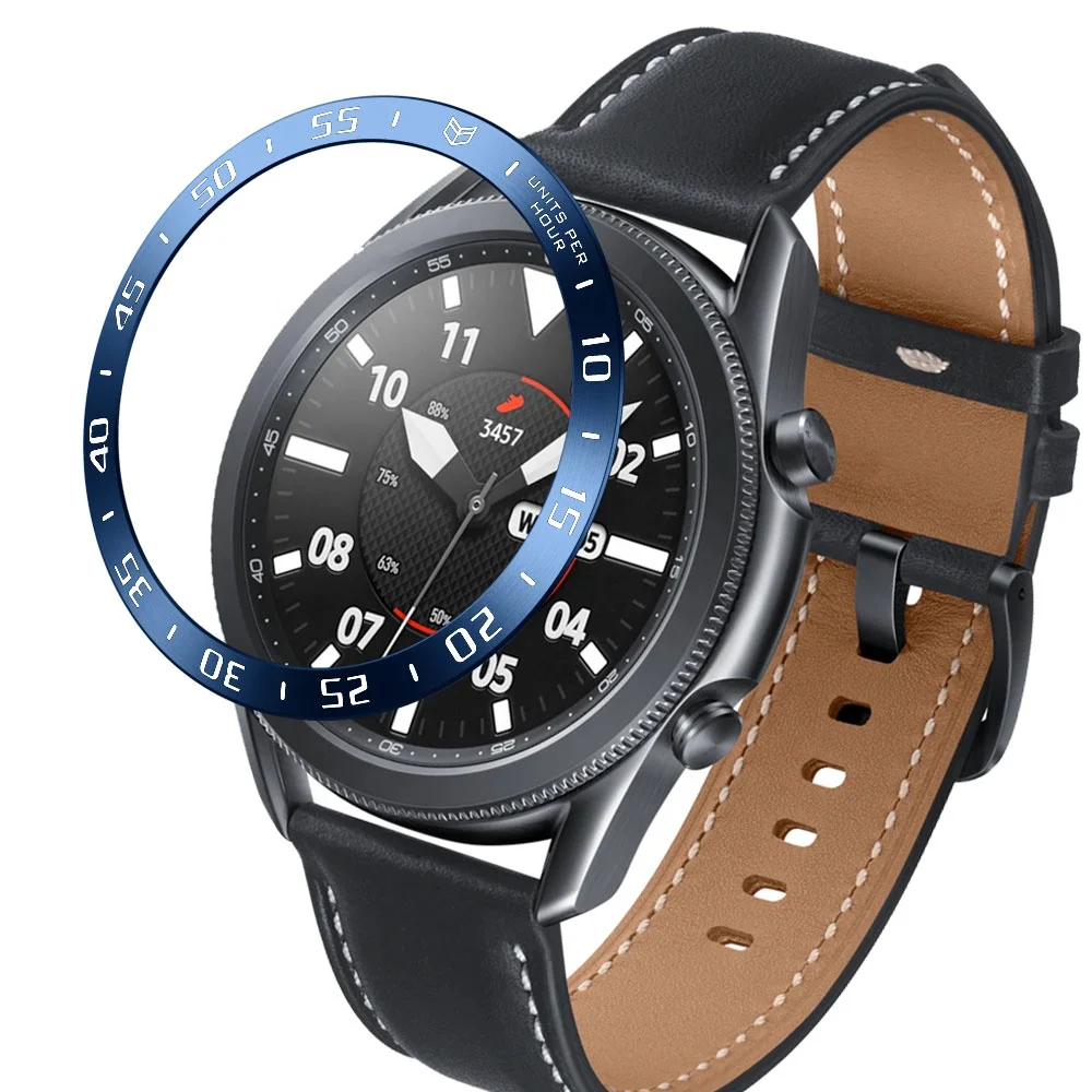 SIKAI новый тренд 45 мм Galaxy Watch 3 металлические часы Безель кольцо из нержавеющей стали вставка для