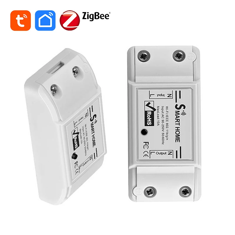 Smart switch BSD16 Universal tuya zigbee mesh with energy monitor 10a support OEM ODM any PCBA custom wifi switch